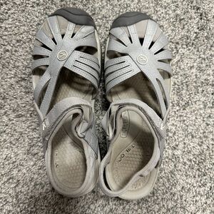 Keen Silver & Gray Strappy Sandals